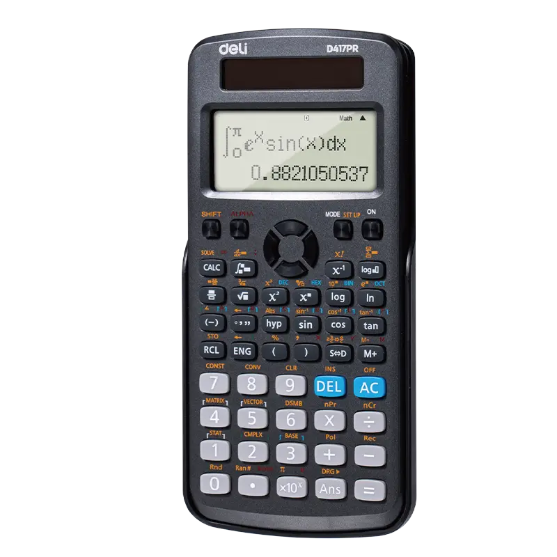 Deli-ED417PR Scientific Calculator