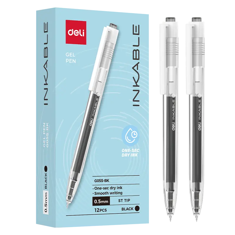 Deli-EG05S-BK Gel Pen