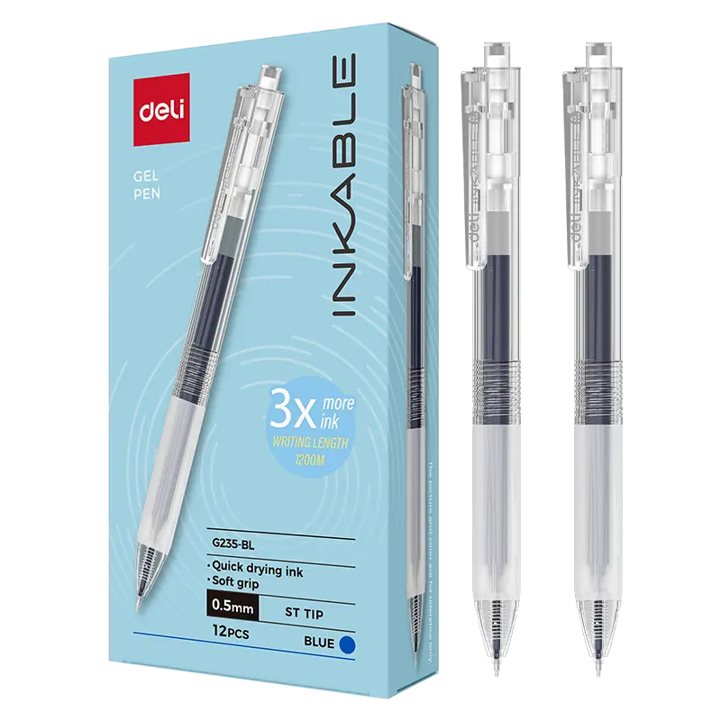 Deli-EG235-BL Gel Pen