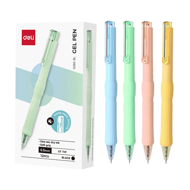 Deli-EG265-BK Gel Pen