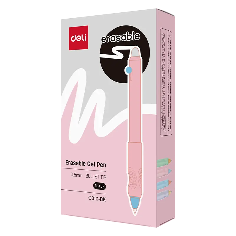 Deli-EG310-BK Erasable Gel Pen
