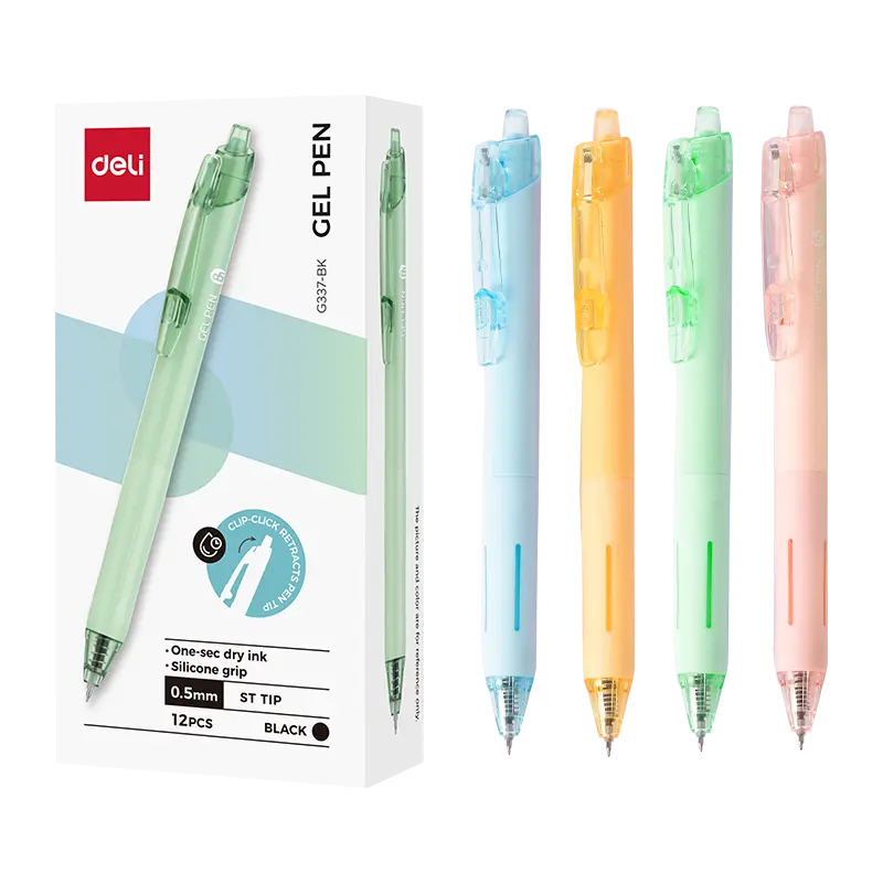 Deli-EG337-BK Gel Pen