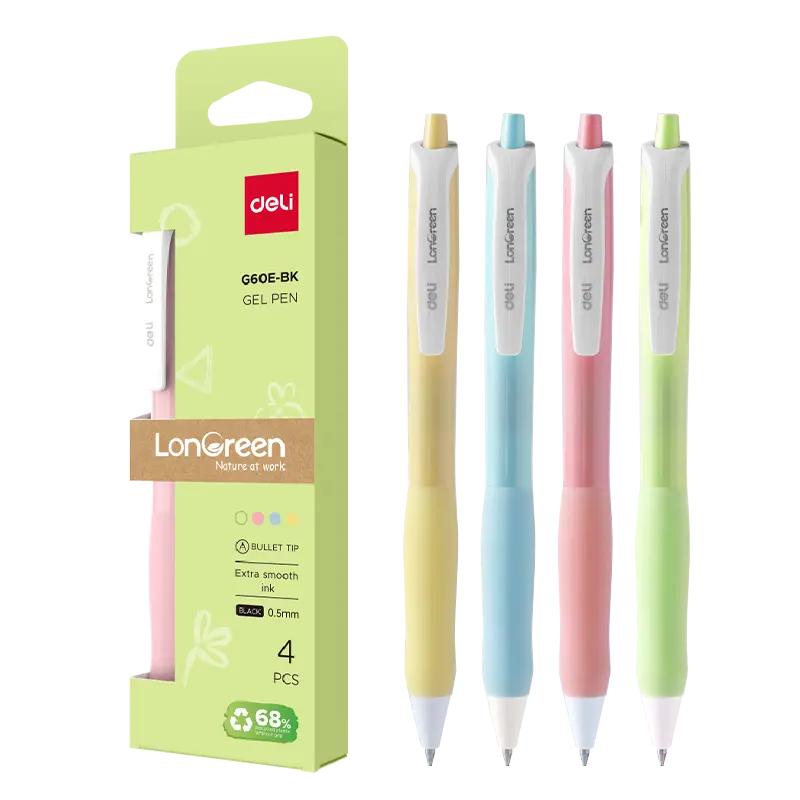 Deli-EG60E-BK Gel Pen