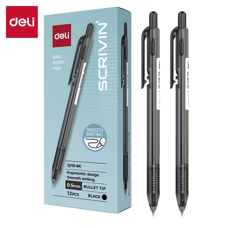 Deli-EQ105-BK Ballpoint Pen