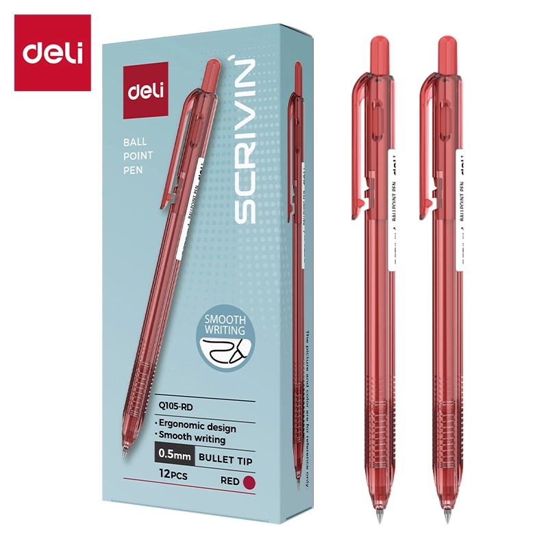 Deli-EQ105-RD Ballpoint Pen