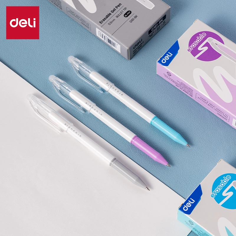 Deli-EG161-PR Erasable Gel Pen