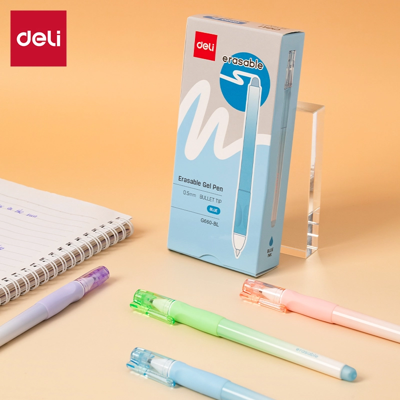 Deli-EG660-BL Erasable Gel Pen