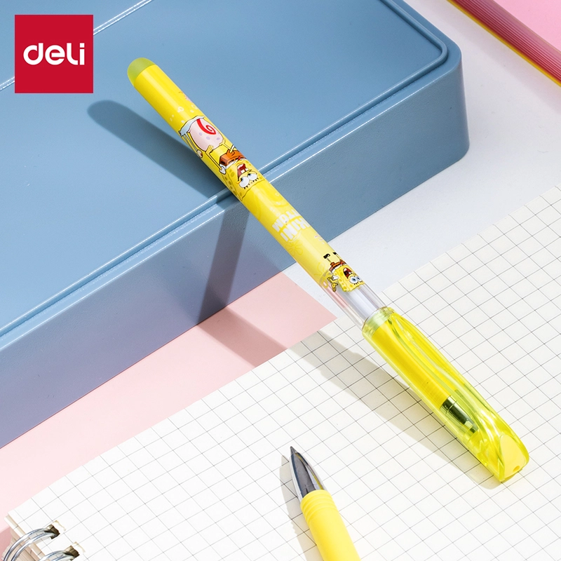 Deli-EG93-BK Erasable Gel Pen