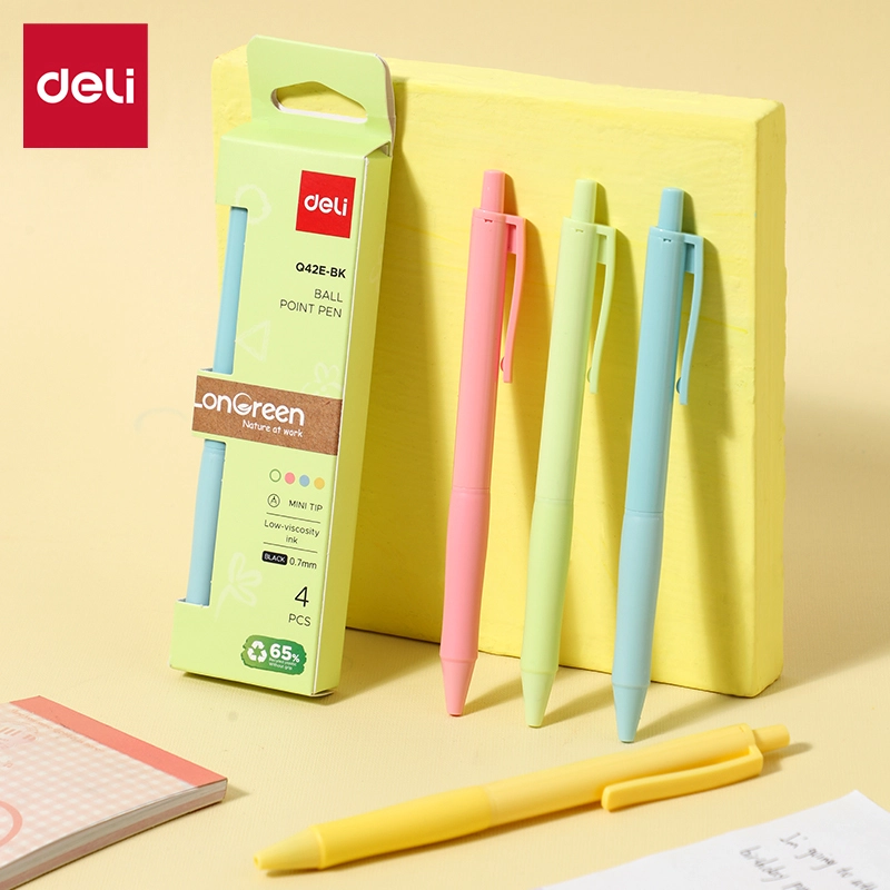 Deli-EQ42E-BK Ballpoint Pen