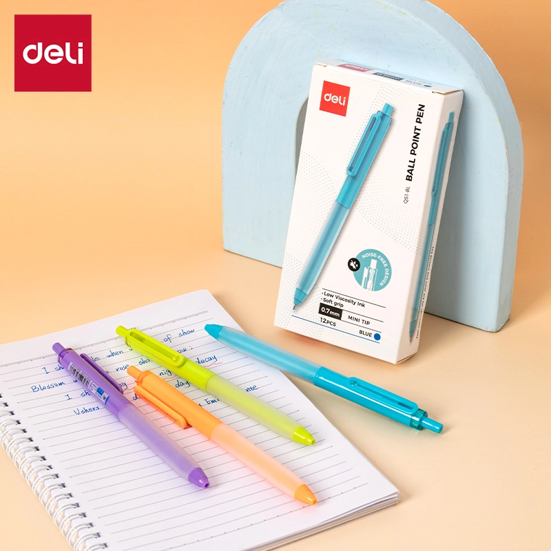 Deli-EQ51-BL Ballpoint Pen