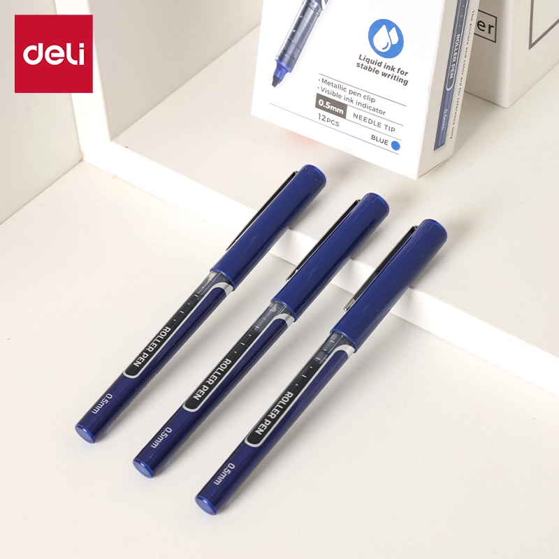 Deli-EQ657-BL Roller Pen