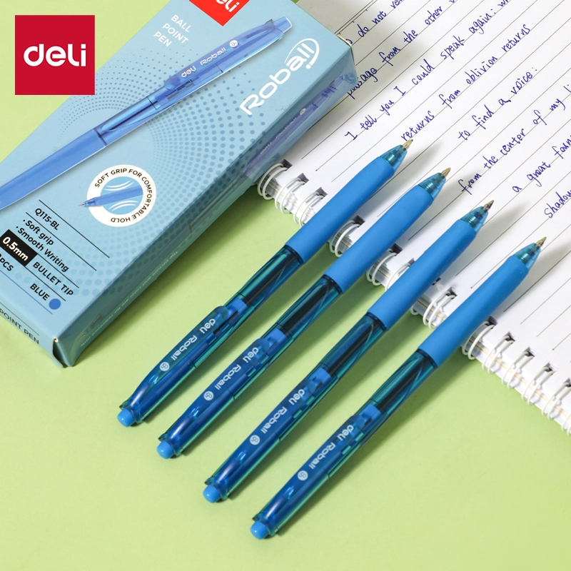 Deli-EQ115-BL Ballpoint Pen