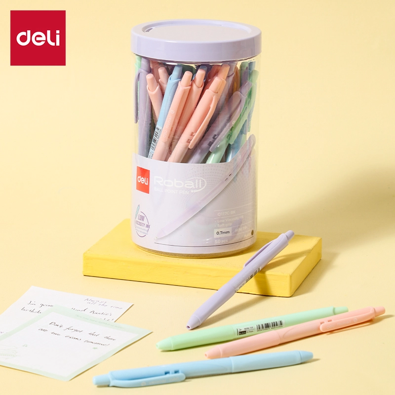 Deli-EQ117C-BK Ballpoint Pen