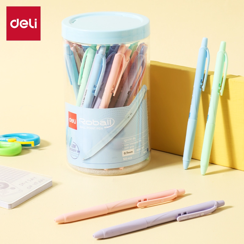 Deli-EQ117C-BL Ballpoint Pen